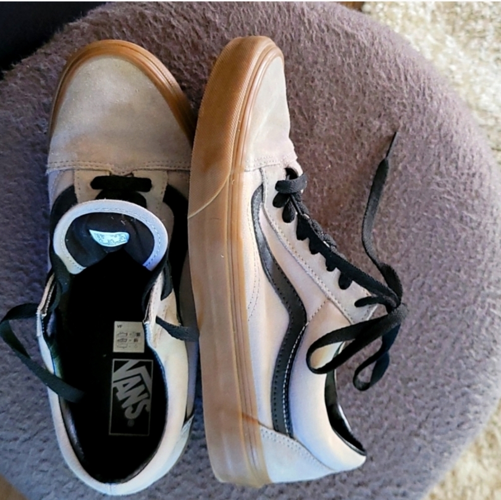 Vans, Grey, Size 8US